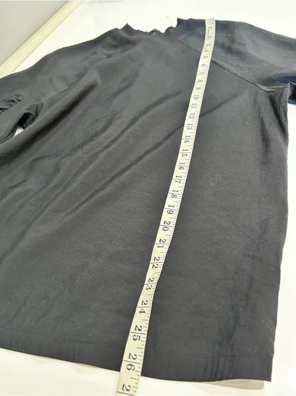 COS Black Crewneck Sweatshirt with Voluminous Raglan Sleeves - Picture 10 of 16